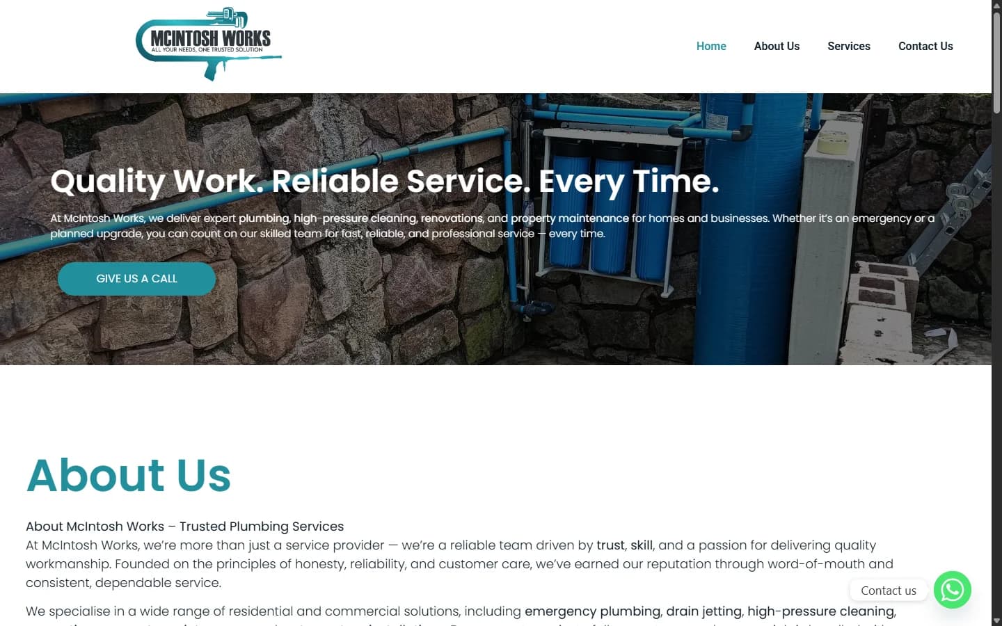 McIntosh Works website screenshot